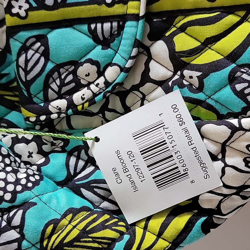 NWT Vera Bradley (2) Vera Jazzy Bloom; Clare Island Blooms - Picture 4 of 10